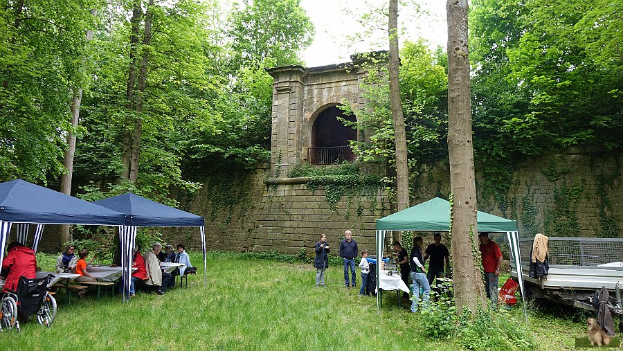 Mittagspause am Nußdorfer Tor